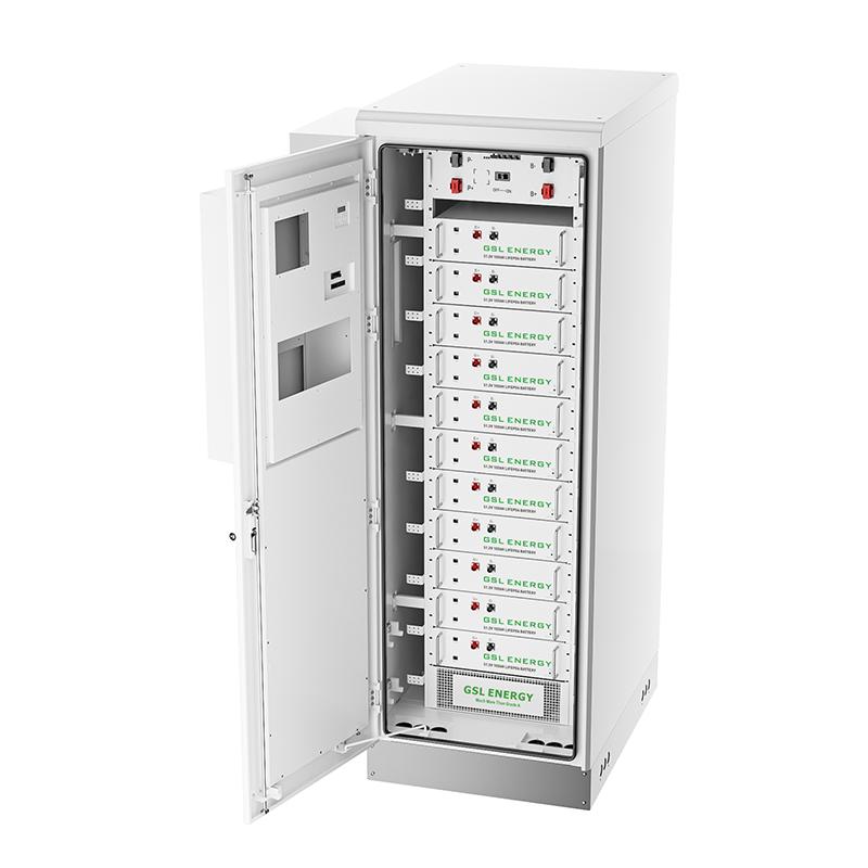 Sistema solare domestico mobile GSL AIO BESS 30kva 60kva sistema di accumulo di energia