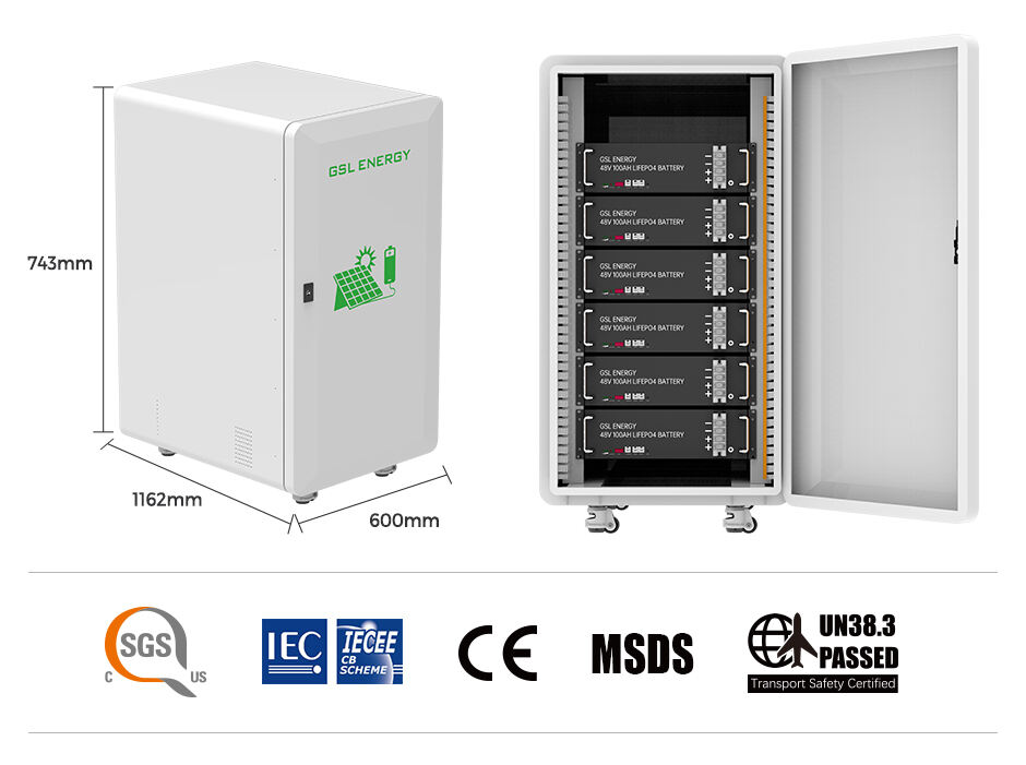 GSL ENERGY Versatile Lithium Battery for Home and Industry