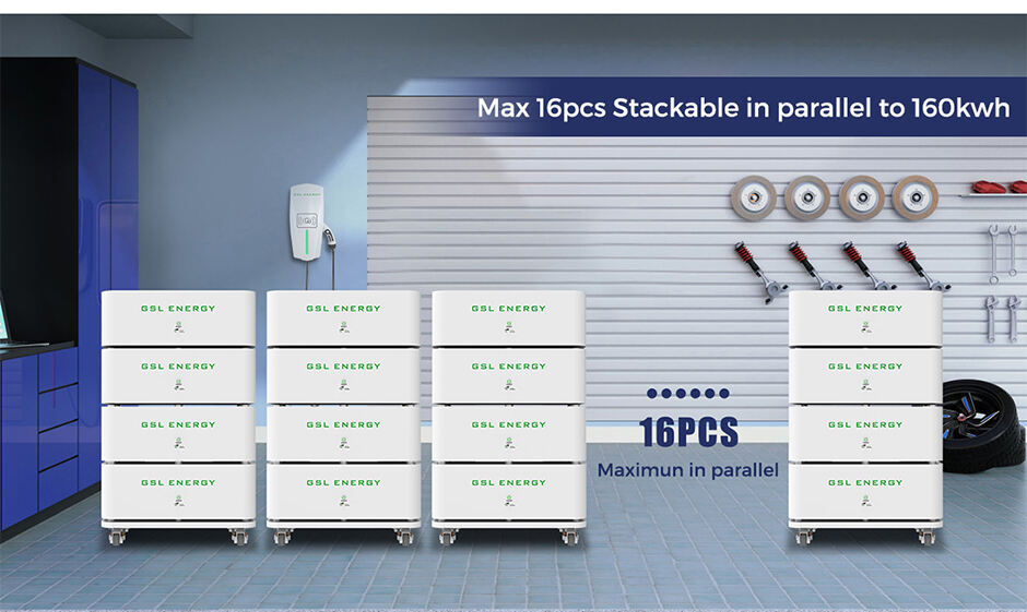 10kwh Low Voltage Stacked lithium-ion battery system factory