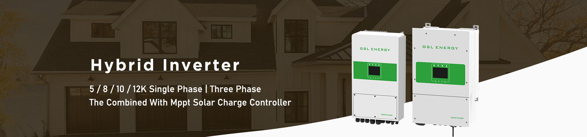 Single Phase Hybrid Inverter -3.6/ 5/ 8K-EU