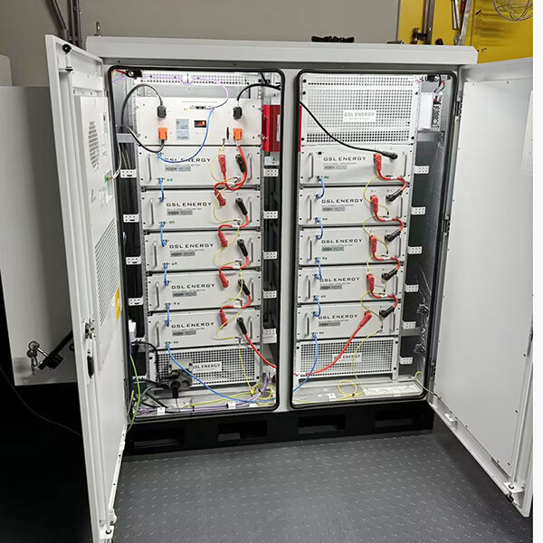 GSL OEM Design ESS 700KWH 500kva Sistema de armazenamento solar comercial TUDO EM UM