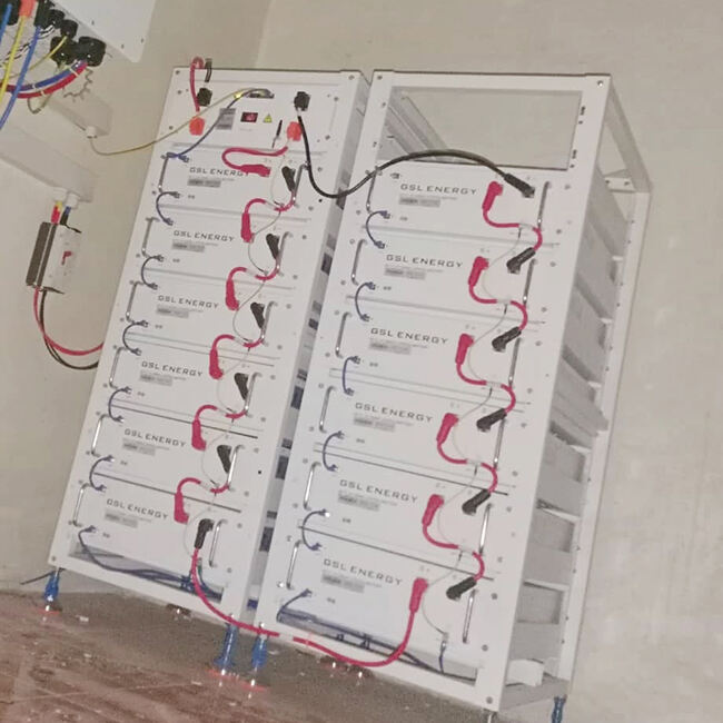 GSL ENERGY 120kWh High-Voltage Rack Energy Storage System Installed in the Middle East