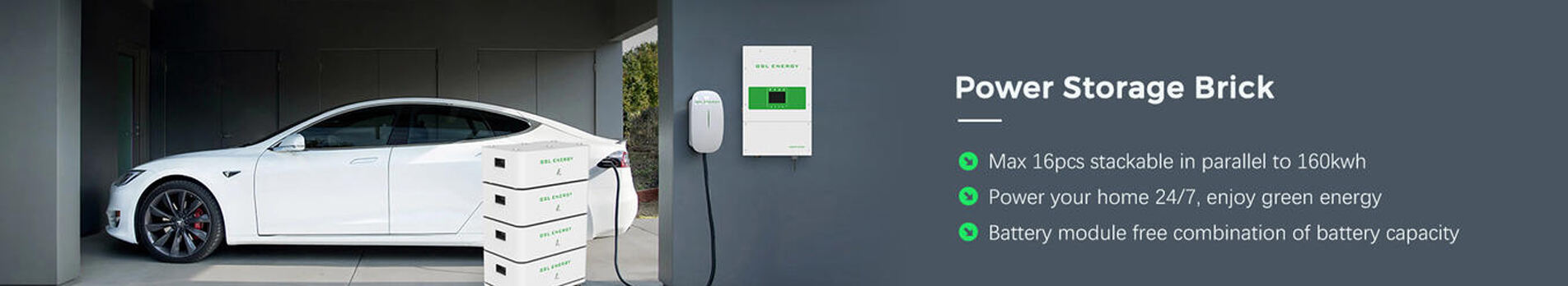 5.12kWh/10.24kWh/20.48kWh Power Brick Lithium Battery