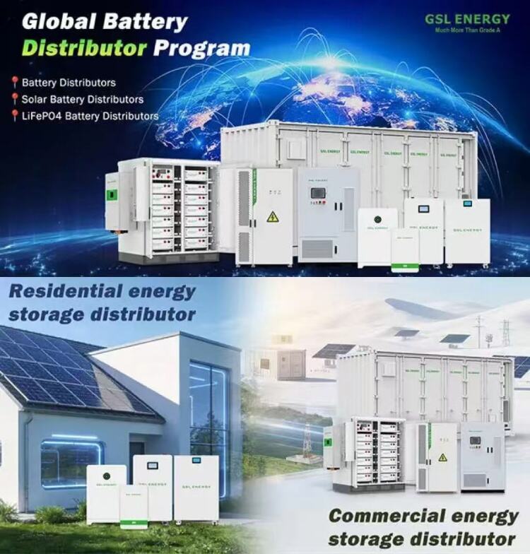 Gå med i en tillverkare av energilagringsutrustning med 16 års erfarenhet: Rekrytering av globala distributörer för GSL ENERGY