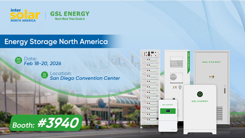 GSL ENERGY bjuder in dig till Intersolar & Energy Storage North America 2026 i San Diego