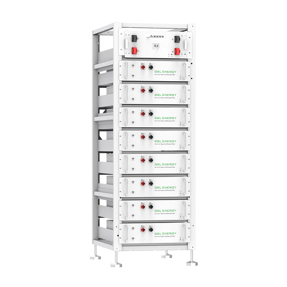 20-60kWh rek-hoëspanning-energie-bergingbattery, 204-614V skaalbare oplossing