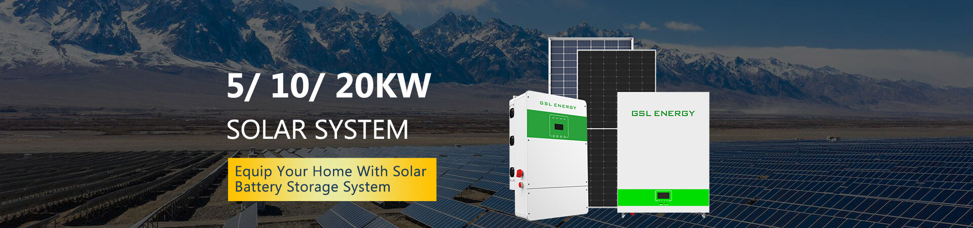 5kWh off-grid solar power system