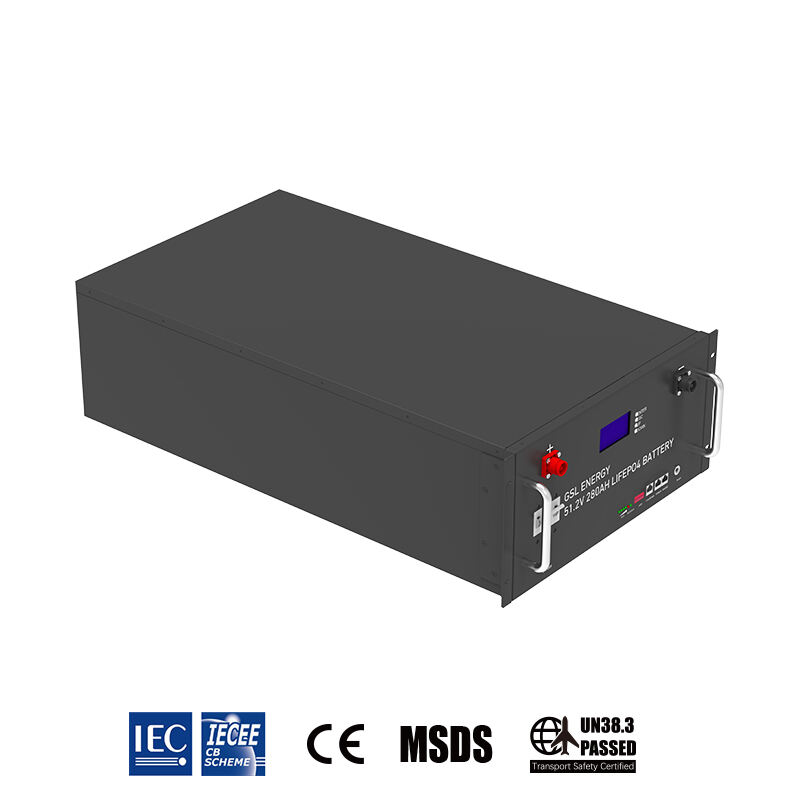 Batería de litio de 10 kWh, 51,2 V y 280 mAh