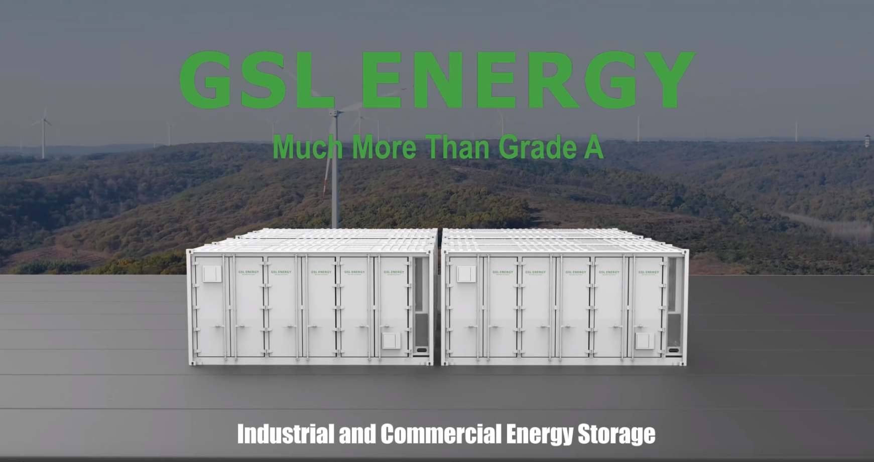 1MWh-5MWh Batterijopslagsysteem voor grootschalige commerciële toepassingen  