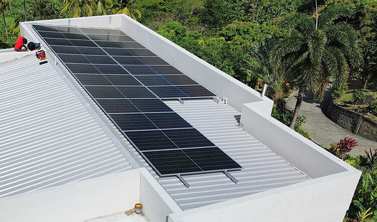 20kWh hjemme-vægmonteret lithium-jernfosfat-batteriinstallation i Grenada