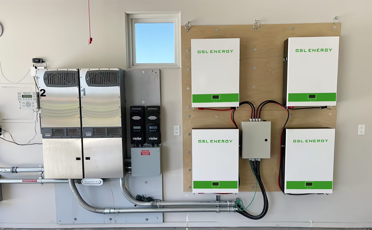 Lebanon_12kw hybrid inverter 40kWh home solar storage system