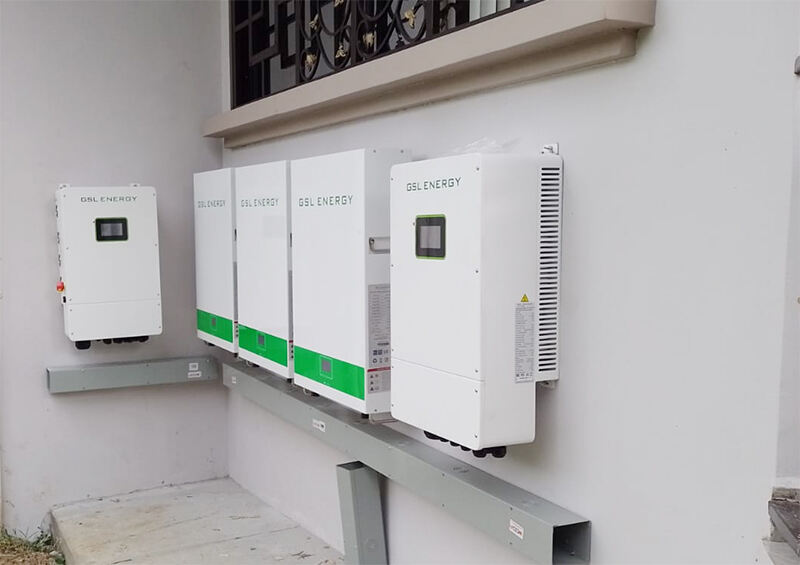 GSL Energy 24kw-инвертор-30kwh-домашна слънчева система за съхранение