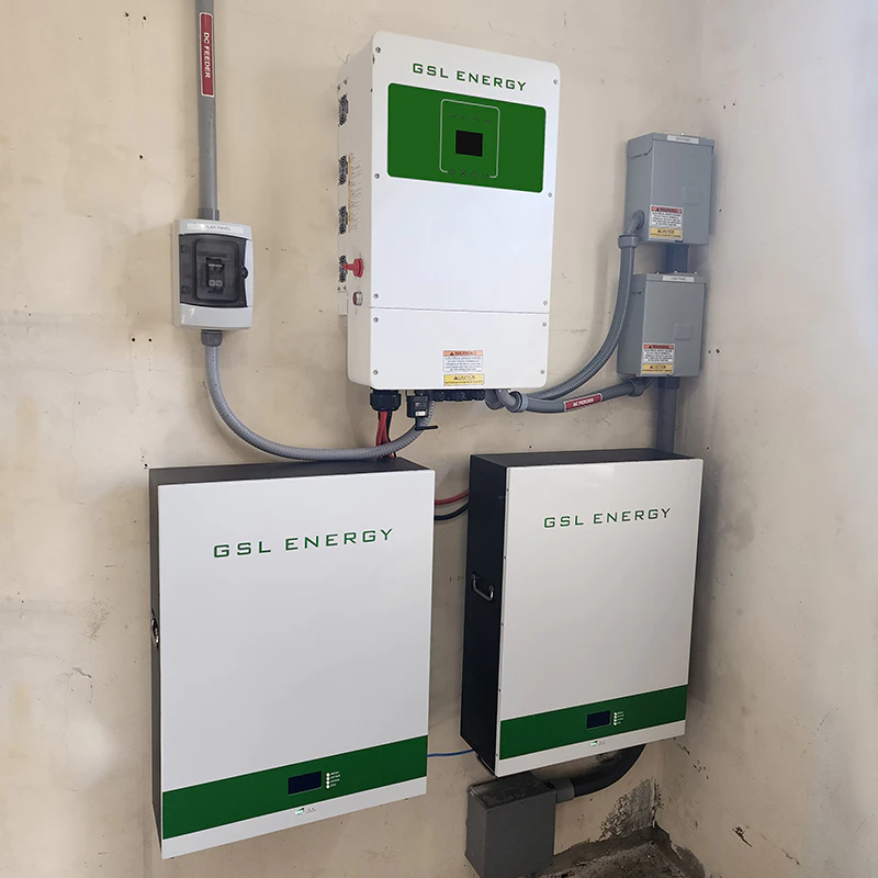 GSL ENERGY 8KVA Inverter Ibrido 20kWh Sistema di Stoccaggio Batteria Lifepo4 negli USA  