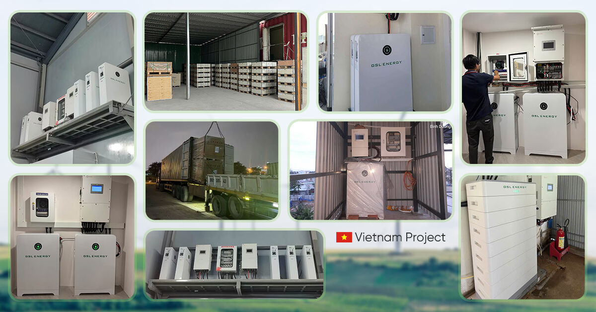 Kanalenskoordinerad leverans: GSL ENERGY hemenergilagringsbatterier fortsätter distribution i Vietnam