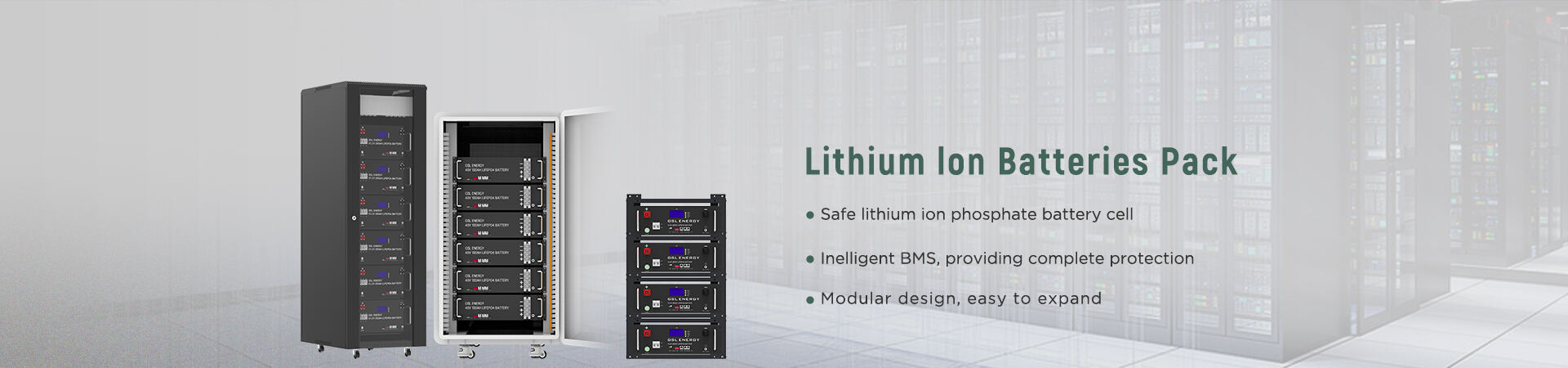 Batterie empilable 5 kWh 48 V - GSL Energy