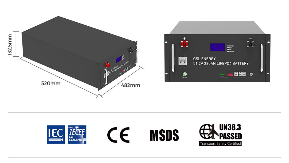 10kwh 51.2V 280 lithium battery manufacture