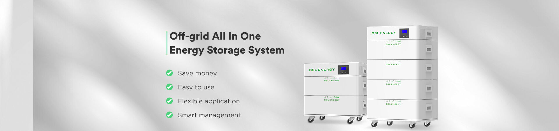 20kWh Stacked Energy Storage System Three-Phase Hybrid Inverter All-in-One Machine Home Energy Storage Systems