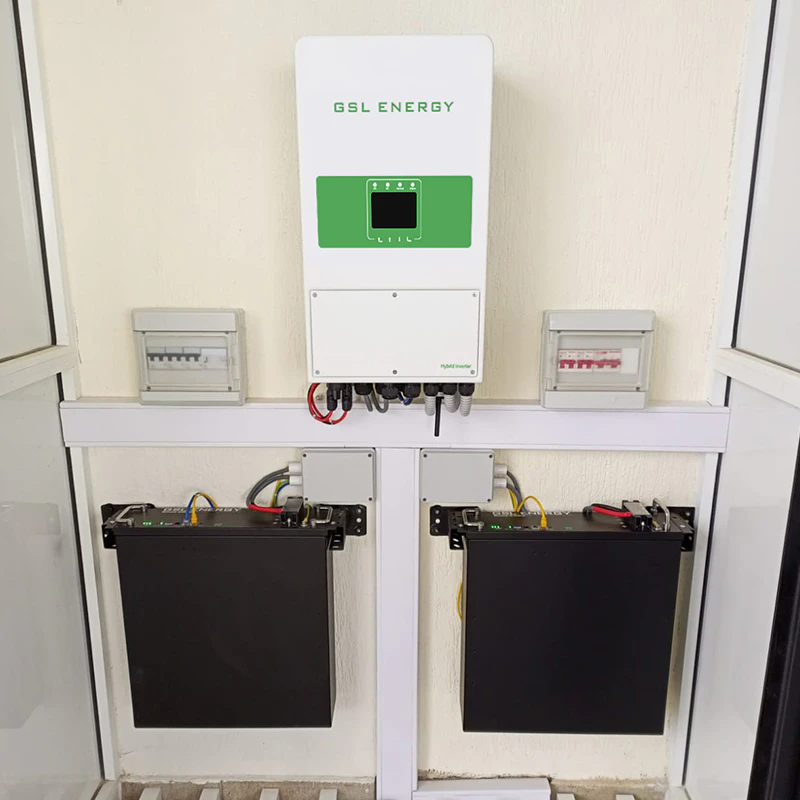 GSL ENERGY 5kva Off Grid Inverter 40KWH Lifepo4 Battery System in Lebanon