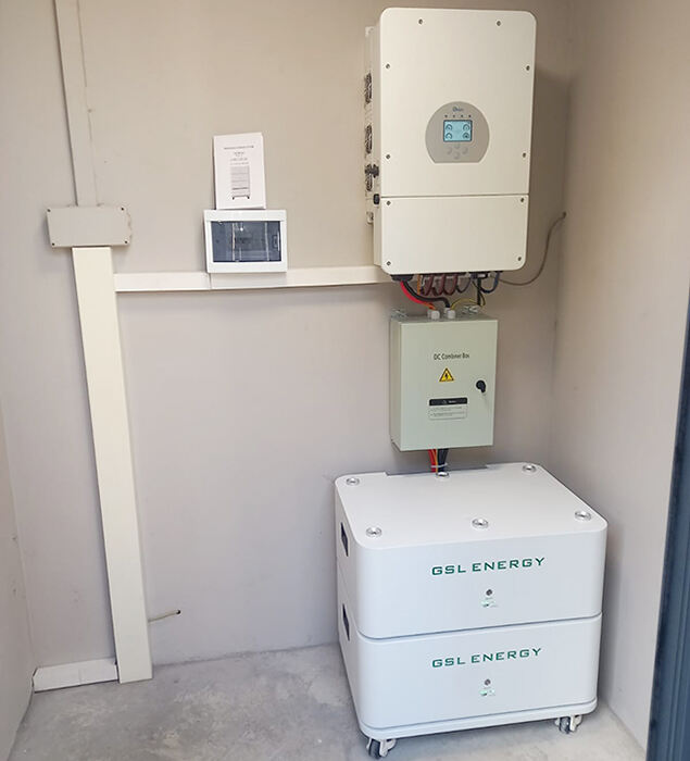 10kWh-stapelbar hjemmeforsyningssystem installeret på Mauritius