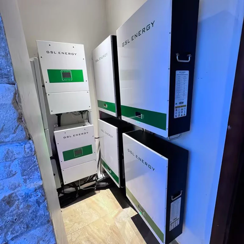 GSL ENERGY 24KVA Inverter Ibrido 40kWh Sistema di Stoccaggio Batteria Lifepo4 in Nigeria  