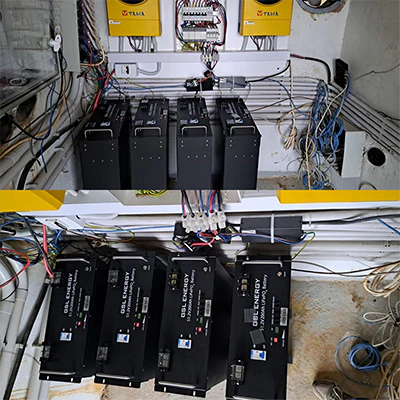 سیستم باتری GSL ENERGY 20kva Off Grid Inverter 40kWh Lifepo4 در خاورمیانه