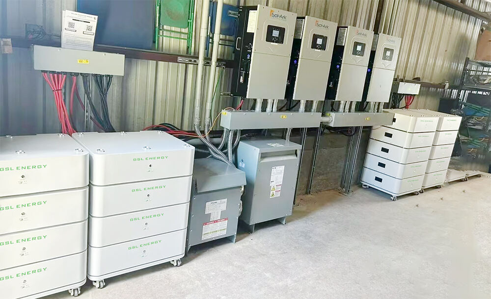 Kaso ng Pag-install: 140kWh Stackable Solar Lithium Battery at Sol-Ark Inverter mula sa GSL Energy sa USA