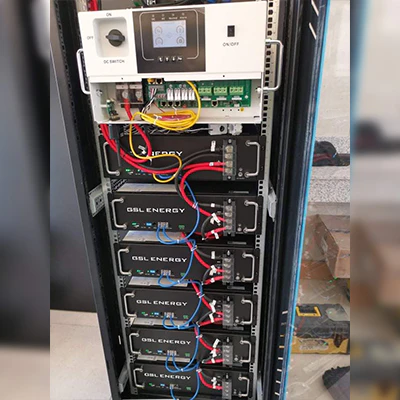 GSL ENERGY 8kva Off Grid Omvormer 30kWh Lifepo4 Batterijsysteem in Zuid-Amerika