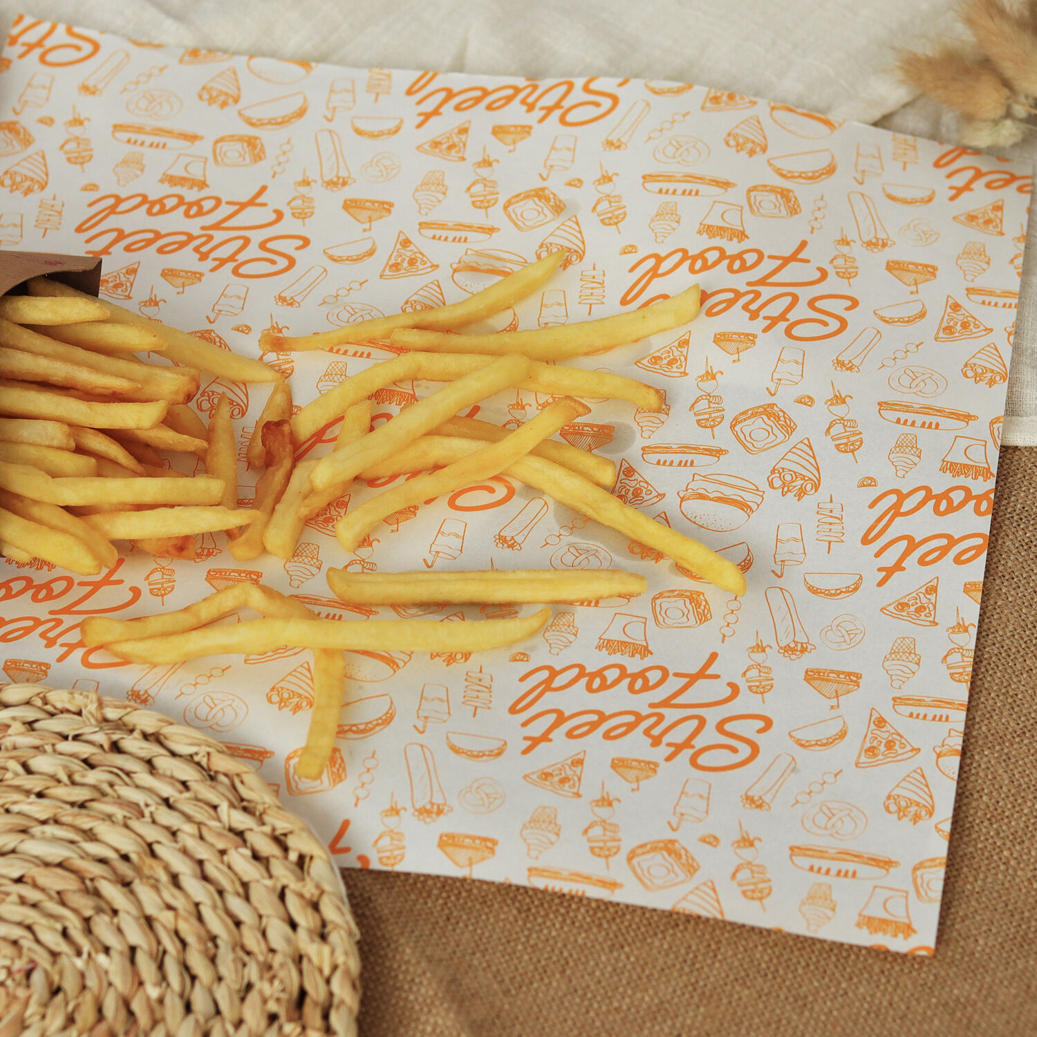 Greaseproof paper-deli paper-Burger Paper03.jpg
