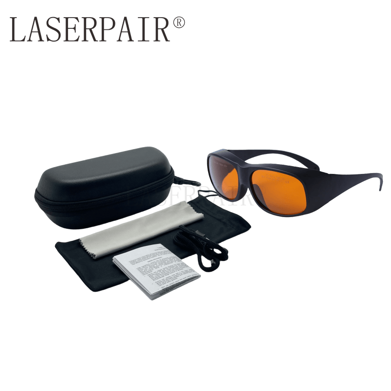 High-Quality Laser Protective Glasses OD4 with Transparent Lens