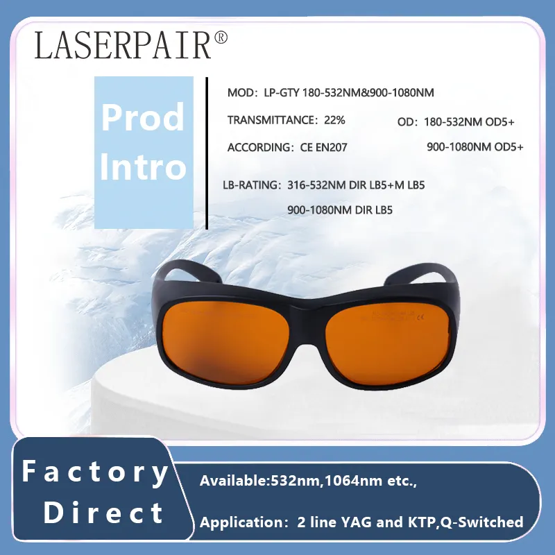 Premium Laser Protection Goggles for Maximum Safety