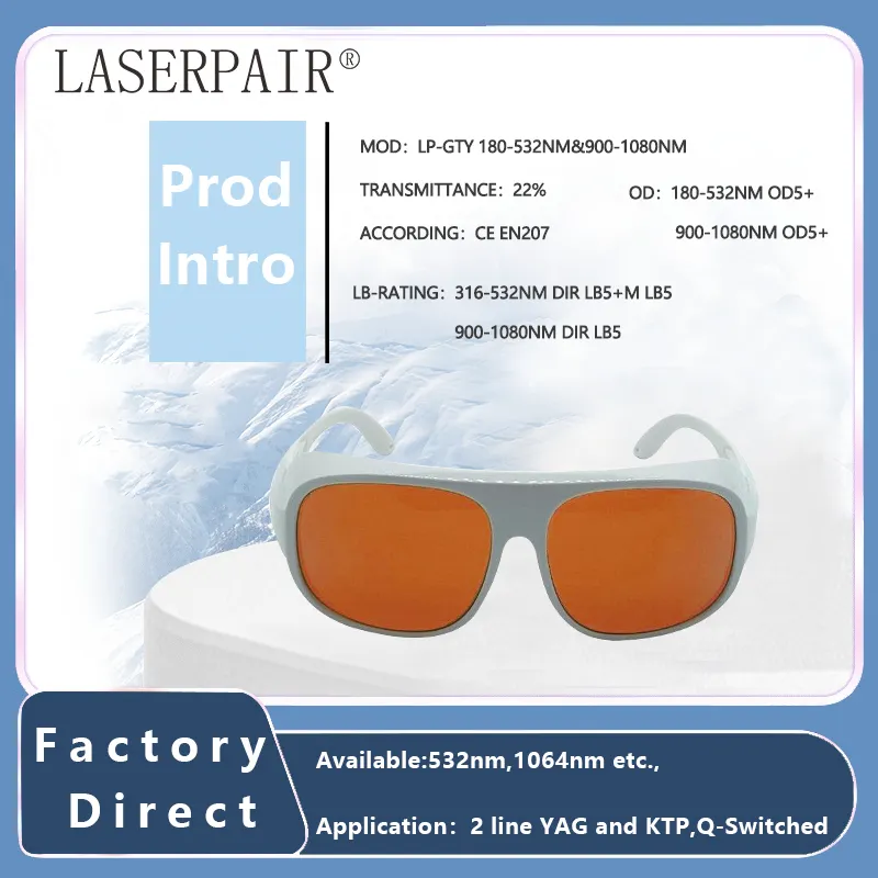 Premium Laser Protective Glasses for Tattoo Artists