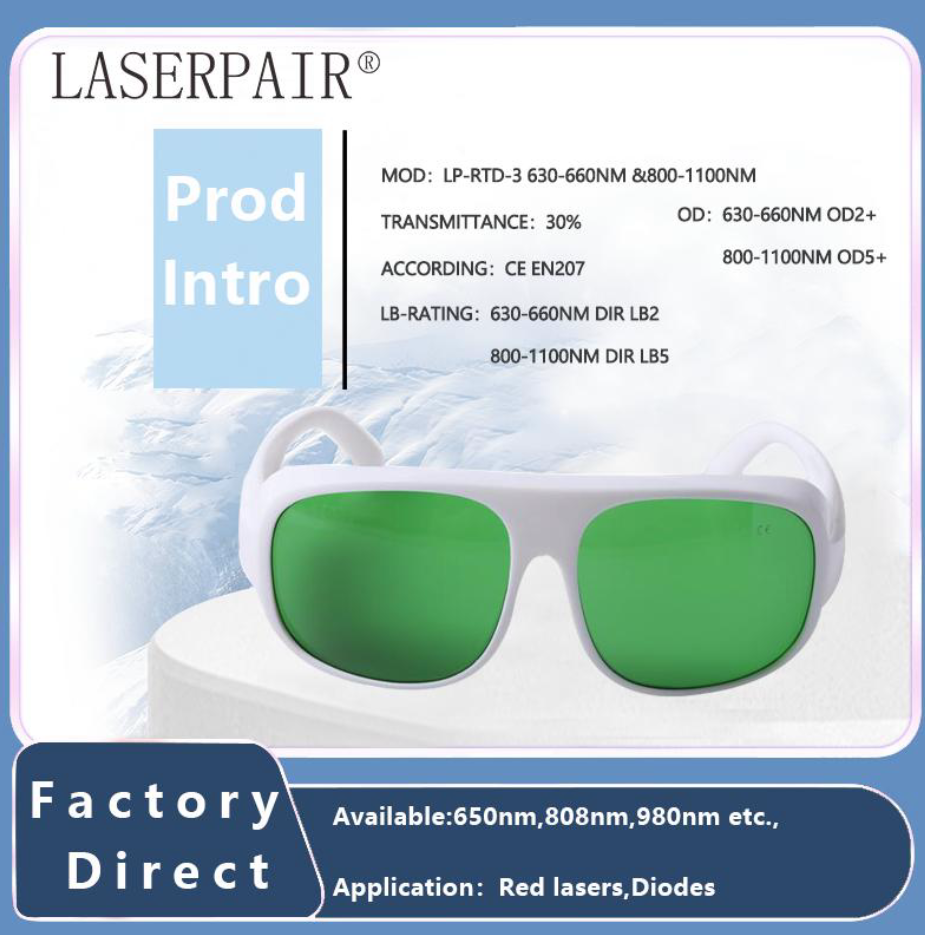 Premium Laser Safety Goggles for Enhanced Protection