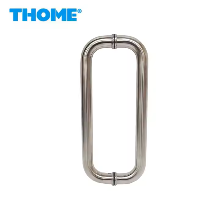 Stainless Steel Symmetrical Oval Tube Door Handles