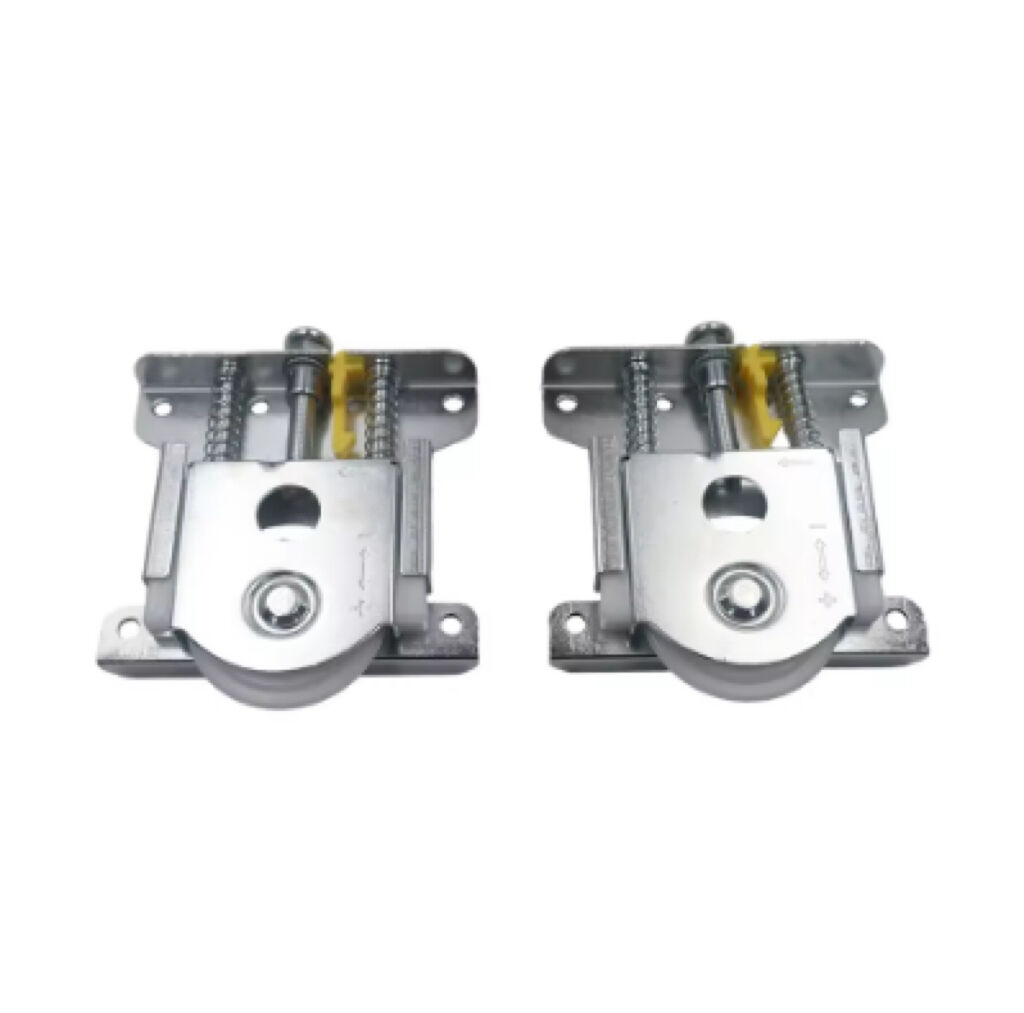 Modern Zinc Alloy Sliding Door Roller Set – High-Quality Low-Noise Smooth Sliding System Hardware for Kitchen & School Doors