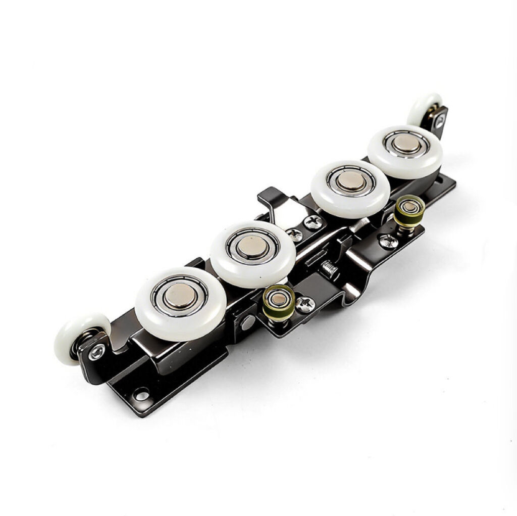 Moderne, holdbare aluminiums dørbeslag – skjulte, sporfrie skyvedørkomponenter for badekammer- og soveromsdører