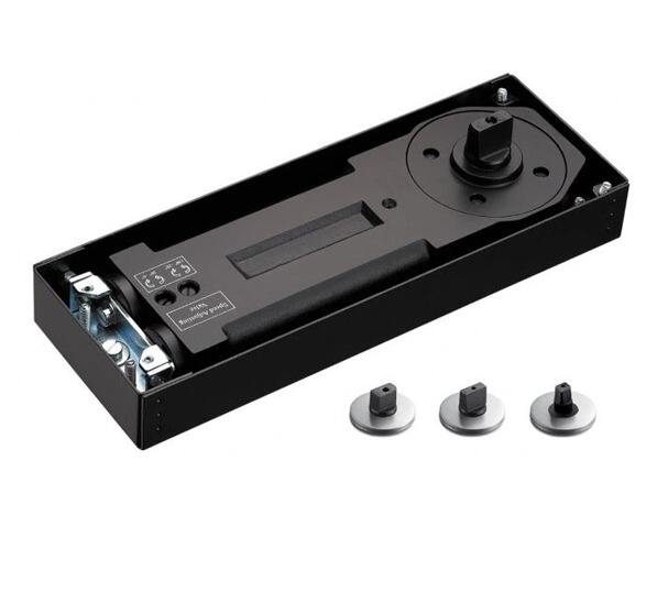 Stainless Steel Floor Spring Hinge - Customizable Glass Door Closer for Heavy-Duty Commercial Use supplier