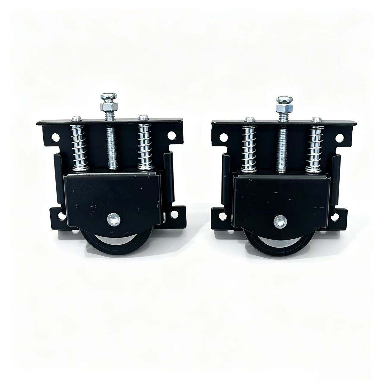 All-Black Universal Wardrobe Sliding Door Wheel Kit – Top & Bottom Interchangeable | TL-WP26