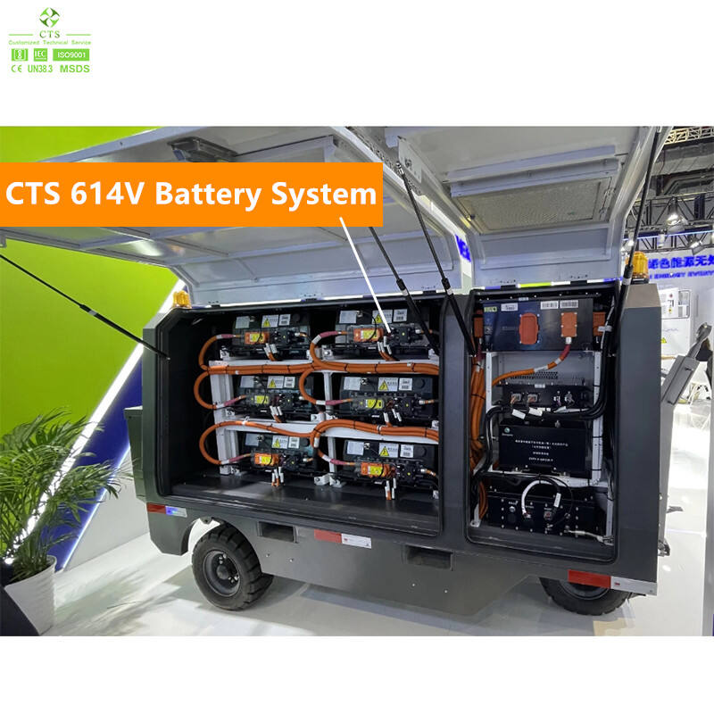 CTS 614V  High-Voltage Lithium Battery System for GPU/GSE