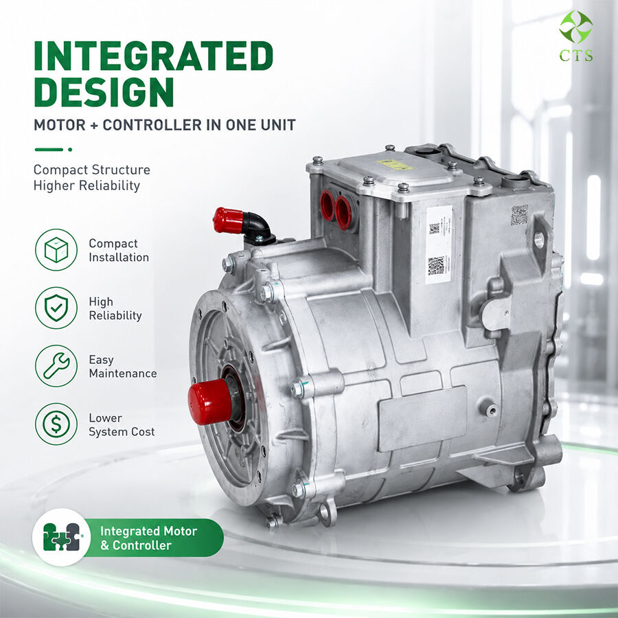 30 kW/60 kW 2-in-1 Entegre Elektrikli Tahrik Güç Aktarım Sistemi