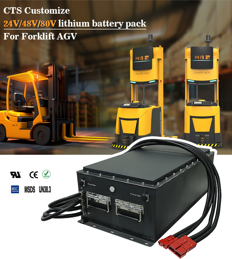 Custom Lithium Battery Solutions for AGV Robots and Industrial Automation
