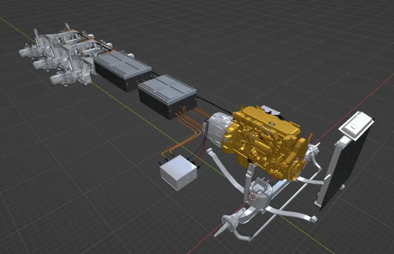CTS 614V 288Ah Lithium Battery System for Heavy Truck in Canada