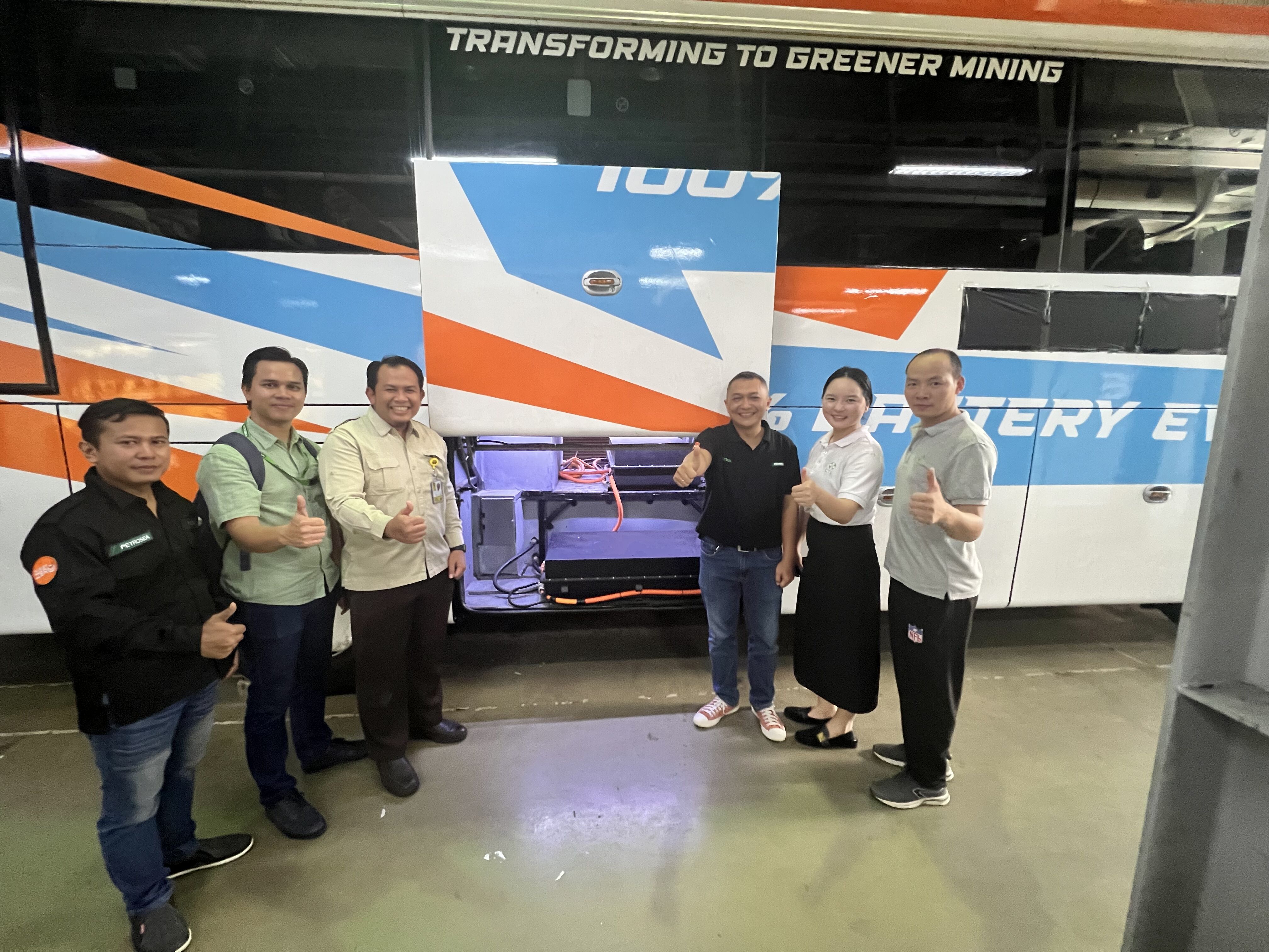 CTS 320kWh Diesel-to-Electric Bus Conversion in Indonesia 