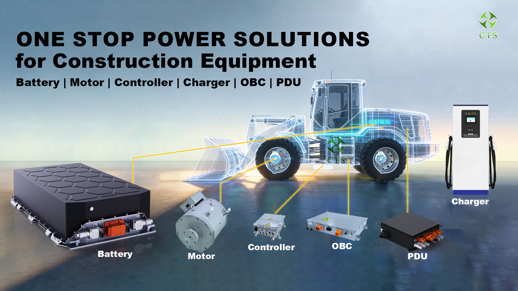 One-Stop Power Solutions for Construction Equipment