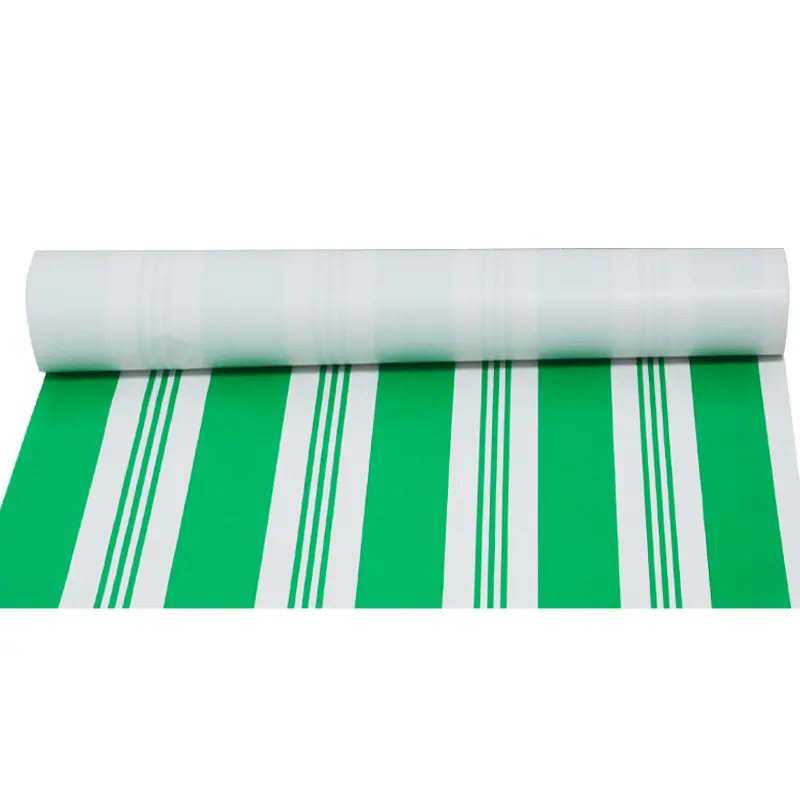 High Quality Stripe Tarpaulin Market Stall Cover Lona Trapal Tolda