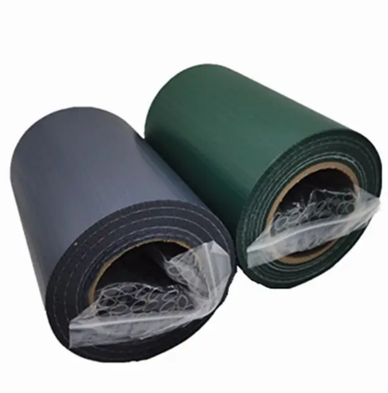 Anti-UV Colorful 450gsm 19cm35m Fence Tape PVC Strip Screen Garden Fence