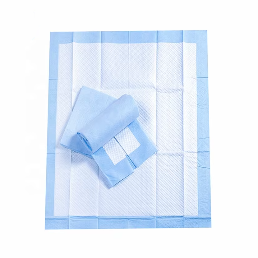 Drap de lit pour Incontinence, sous-tapis jetable en pulpe importé, hautement absorbant, pour adulte, feuille de fond en tissu, utilisé pour les soins infirmiers à domicile