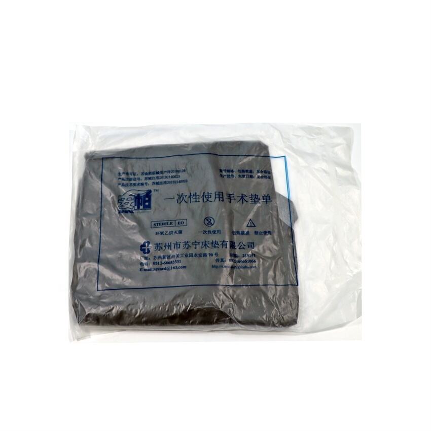 Black Film Disposable Bed Cover With Elastic manufacture