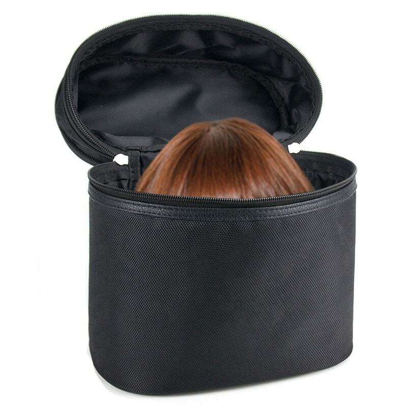 Custom Waterproof Hair Extension Storage Bag Carrying Case Wig Bags