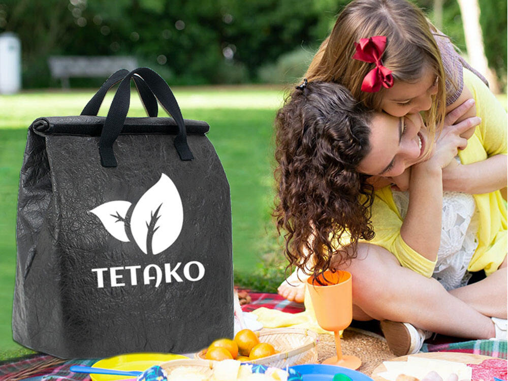 eco friendly insulated cooler tyvek lunch bag