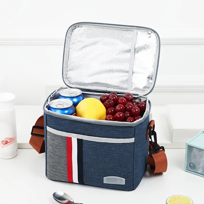 Waterproof Lunch Cooler Bag School Office Insulated Picnic Lunch Tote Bag